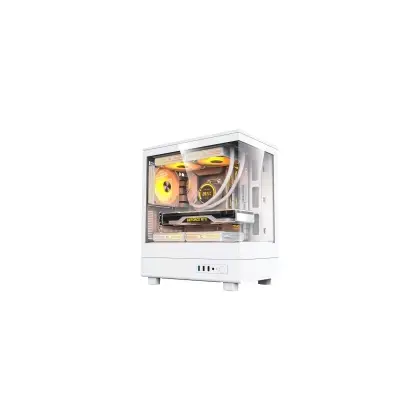 Корпус darkFlash DB330M (DF-DB330M-WH) [Mini Tower, 3 x 120 мм ARGB, Белый]