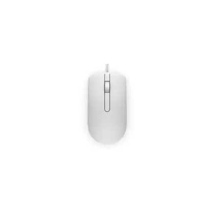Мышь Dell MS116 (MS116-WH) [проводная, светодиодная, 1000 DPI, белая]