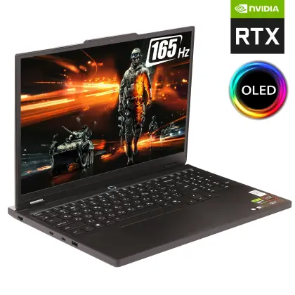 Ноутбук Lenovo Legion 5 15AKP10 (83F1003ERK) [15.1", Ryzen AI 7 350, 32 ГБ ОЗУ, 512 ГБ SSD, RTX 5070, DOS]