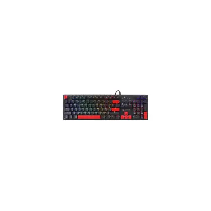Клавиатура A4Tech S525N Fire Black [Механическая, проводная, клавиш - 104, подсветка, черная]