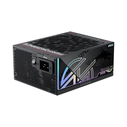Блок питания MSI MPG Ai1300TS PCIE5 [1300 Вт, 80 PLUS Titanium, 8x SATA, 2 x 16 pin (12VHPWR), 7 x 6+2 pin PCIe, 1x 4+4 pin, 1x 8 pin CPU, EPS12V, ATX]