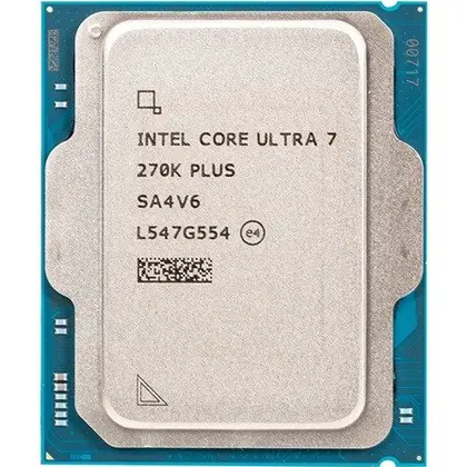 Процессор Intel Core Ultra 7 270K Plus [LGA 1851, ядер - 24, 3700 ГГц, TDP 250 Вт, OEM]