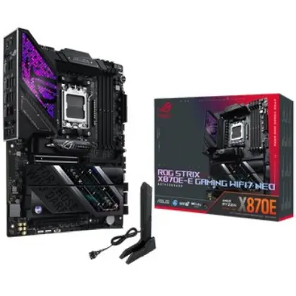 Материнская плата Asus ROG STRIX X870E-E GAMING NEO [AM5, AMD X870E, 4xDDR 5, 5xM.2, 2xPCI-E x16, Standard-ATX]
