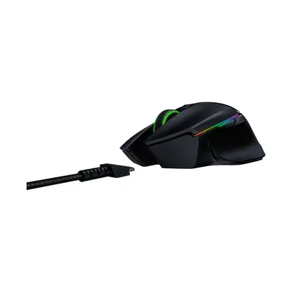 Мышь Razer Basilisk Ultimate & Mouse Dock (RZ01-03170100-R3G1) [беспроводная, светодиодная, 20000 DPI, 1000 Гц подсветка, черная]