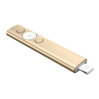 Презентер Logitech Spotlight Presentation Remote (910-004860) [беспроводной, Золотистый]
