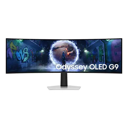 Монитор 49" SAMSUNG Odyssey OLED G9 LS49DG932SIXCI DQHD 1800R 240Hz 0.03мс 250кд/м2 1млн:1 HDMI DP