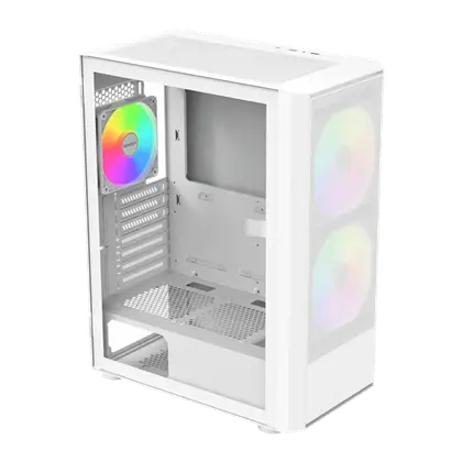 Корпус Montech X2 PLUS (W) [Midi Tower, 1 × 120 мм, 2 × 140 мм, Белый]