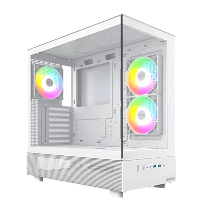 Корпус Montech XR (W) [Midi Tower, 3 x 120 мм]
