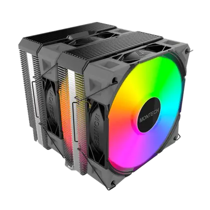 Система охлаждения Montech NX600 ARGB [160 мм, 2000 об/мин, 34.17 dBA, 4 pin]