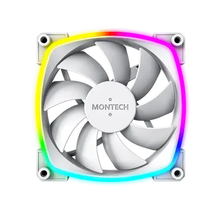 Комплект вентиляторов для корпуса Montech AX120 3 in 1 Pack [120 мм, 1600 об/мин, 59 CFM, 27 dBA, PWM]
