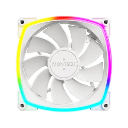 Комплект вентиляторов для корпуса Montech RX120 PWM Reverse 3 in 1 Pack [120 мм, 1600 об/мин, 59 CFM, 27 dBA, PWM]