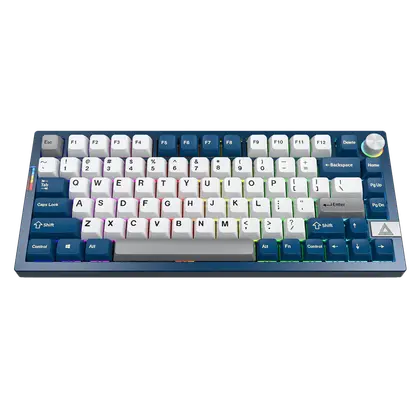 Клавиатура Montech MK PRO 75 FB [Механическая, беспроводная, клавиш - 81, подсветка, синяя]