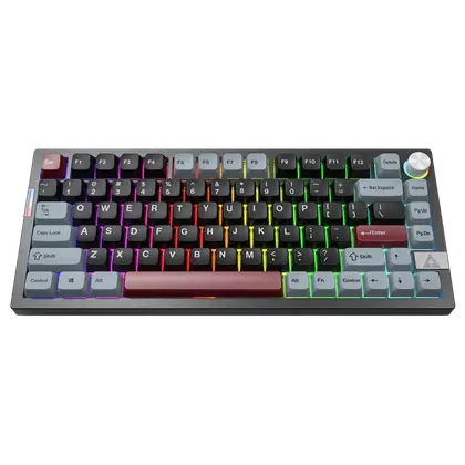 Клавиатура беспроводная Montech MK PRO 75 DY Bluetooth/Wireless/USB, ENG/RUS, mechanical, Черная