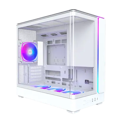 Корпус Montech KING 15 PRO (W) [Mini Tower, Белый]
