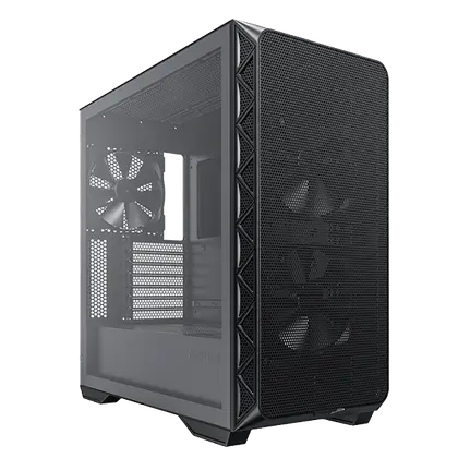Корпус Montech AIR 903 BASE (B) [Midi Tower, 3 × 140 мм, Черный]