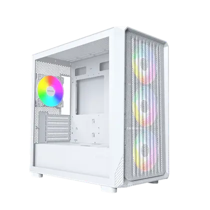 Корпус Montech X5M (W) [Mini Tower, 4 × 140 мм, Белый]