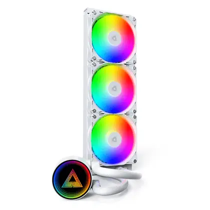 Система охлаждения Montech LightFlow ARGB 360 [120 мм, 2000 об/мин, 34.3 dBA, 4 pin]