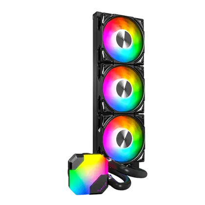 Система охлаждения Montech HyperFlow ARGB 360 (B) [120 мм, 2100 об/мин, 29.1 dBA, 4 pin]