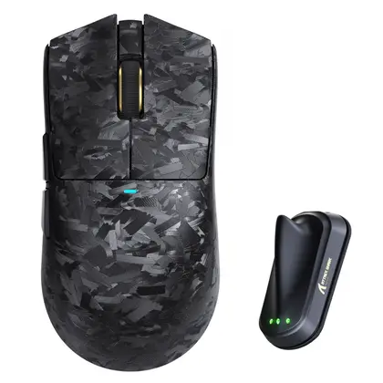 Мышь Attack Shark X11Ultra Black [беспроводная, светодиодная, 42000 DPI, 8000 Гц, черная]