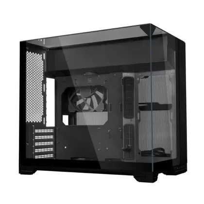 Корпус Lian Li O11 Vision-M Black mATX/ITX БП ATX 2xUSB3.0 1xType-C 1xAudio/Mic G99.O11VMX.00 Черный