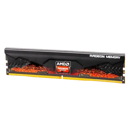 Оперативная память AMD Radeon R5 UDIMM With Heatsink (R5S516G5200U1S) [16 ГБ, DDR 5, 5200 МГц, 1.1 В]
