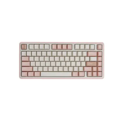 Клавиатура Varmilo Minilo G.Mendozae 75 HE (A99A121J7A5A01A081) [Магнитная, беспроводная, клавиш -, подсветка, Розовый]