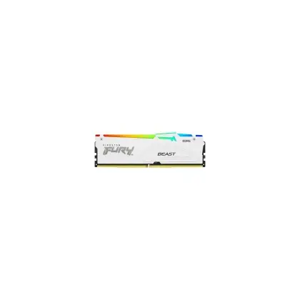 Оперативная память Kingston FURY Beast White RGB (KF552C40BWA-32) [32 ГБ, DDR 5, 5200 МГц, 1.25 В, подсветка]