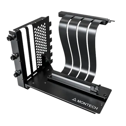 Вертикальный держатель видеокарты Montech VGM2 (B) PCIe 5.0x16/Up to 3 PCIe Slots/244mm Черный