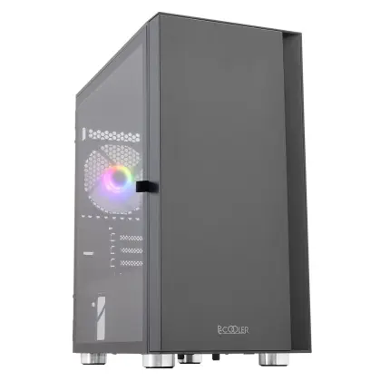 Корпус PCCooler LM300 ARGB BK, Black
