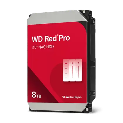 Жесткий диск для NAS систем HDD  8Tb Western Digital Red PRO SATA6Gb/s 3.5" 256Mb 7200rpm WD8005FFBX