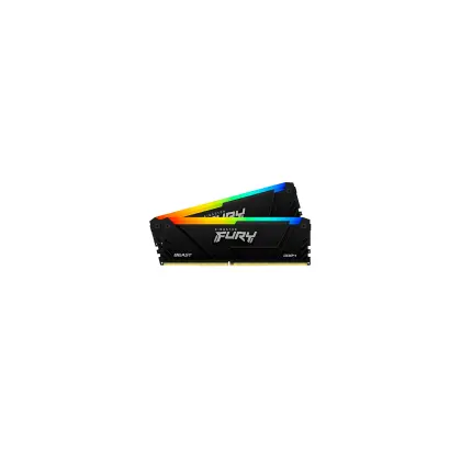 Комплект оперативной памяти Kingston FURY Beast RGB (KF436C18BB2AK2/32) [32 ГБ, DDR 4, 3600 МГц, 1.35 В, подсветка, KIT]