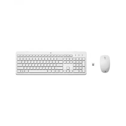 Клавиатура HP 230 (3L1F0AA/ACB) [Мембранная, беспроводная, клавиш - 104, белая]