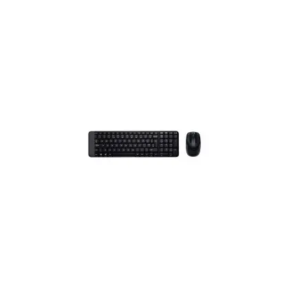 Беспроводной комплект, Клавиатура + Мышь, Logitech, MK220, Black (920-003169) 2.4 ГГц, 1000 dpi