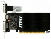 Видеокарта MSI GeForce GT 710 [GT710 2GD3H LP] [2 ГБ, GDDR3, 64 бит, 954 МГц, VGA, DVI, HDMI]