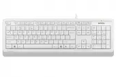 Клавиатура A4tech FK-10-WHITE Fstyler USB, Мембранная/ Проводная/ Клавиш - 104/