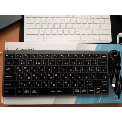 Клавиатура A4Tech FX61 серый