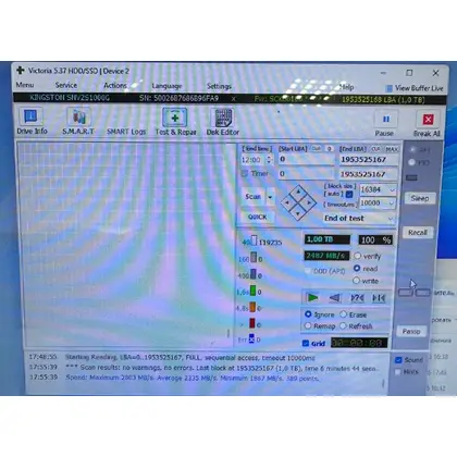 SSD m2 pcie gen4 Kingston snv2s 1TB