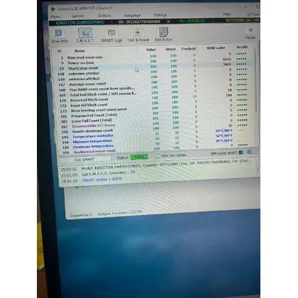 SSD Kingston 480 ГБ