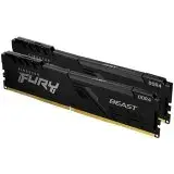 Оперативная память KINGSTON DRAM 32GB 3200MHz DDR4 CL16 DIMM (Kit of 2) FURY Beast Black (KF432C16BBK2/32)
