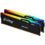 Оперативная память Kingston 32GB 5600MT/s DDR5 CL36 DIMM (Kit of 2) FURY Beast RGB EXPO (KF556C36BBEAK2-32)