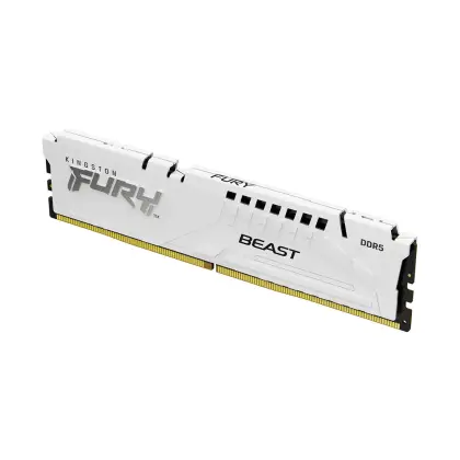 Модуль памяти Kingston FURY Beast White XMP EXPO KF552C40BW-16 DDR5 16GB 5200MHz (KF552C40BW-16)