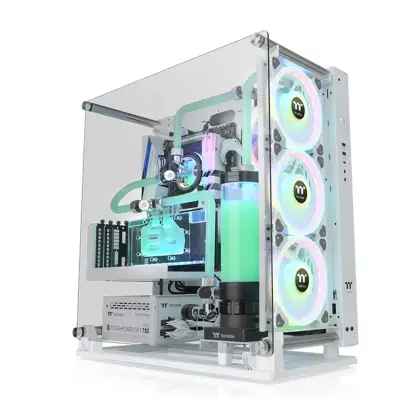 Компьютерный корпус Thermaltake Core P3 TG Pro Snow без Б/П (CA-1G4-00M6WN-09)