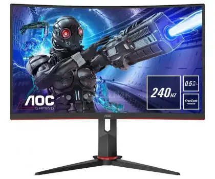 Изогнутый профессиональный игровой монитор AOC (C27G2ZE/BK)