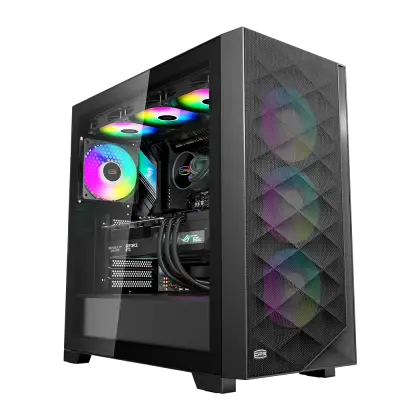 Корпус PCCooler C3D510 BK ARGB Black (C3D510 BK ARGB)