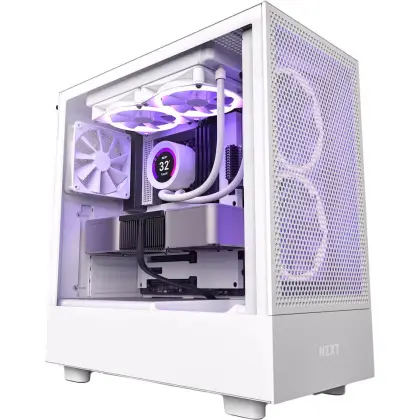 Компьютерный корпус NZXT H5 Flow White (CC-H51FW-01)