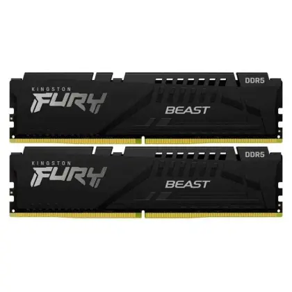 Оперативная память Kingston Fury Beast (AMD), DIMM DDR5 32 GB kit (2x16GB) <6000MHz> (KF560C30BBEK2-32)