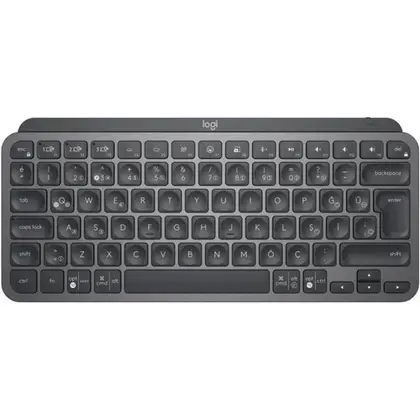 Клавиатура беспроводная LOGITECH MX Keys Mini, серый (920-010501)