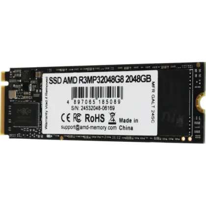 Твердотельный накопитель 2048GB SDD AMD RADEON R3 Series M.2 PCIe 3.0 2280 (R3MP32048G8)