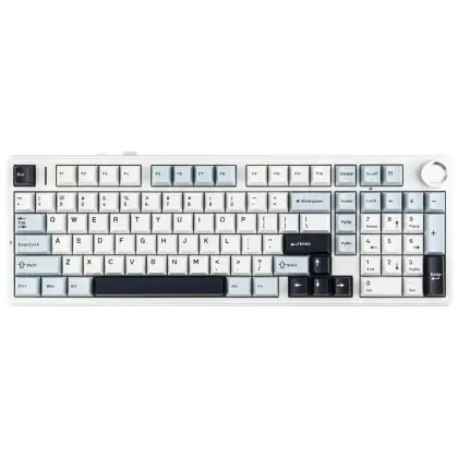 Клавиатура AULA F99 Gray Wood V3 White-blue-purple (F99 G/W3 WBP)