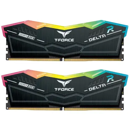 Оперативная память Team Group DELTA RGB DDR5 64GB Kit (2x32GB) 6000MHz (FF3D564G6000HC30CDC01)